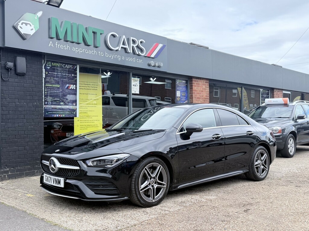 Mercedes-Benz CLA Class Saloon 2.0 Cla220d Amg Line 202271 Black