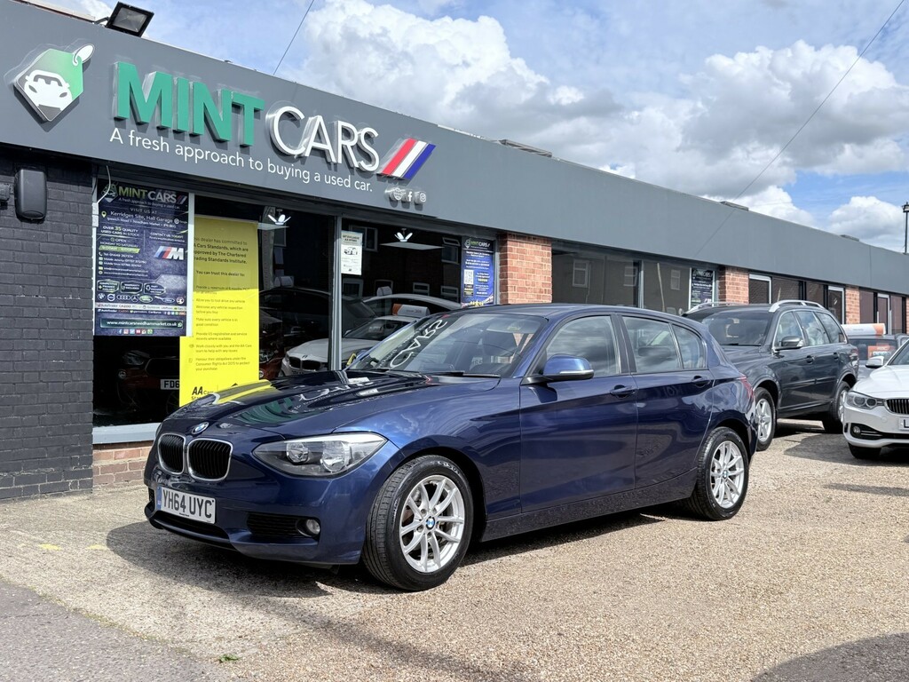 BMW 1 Series 1.6 116D Efficientdynamics 5-Door Blue