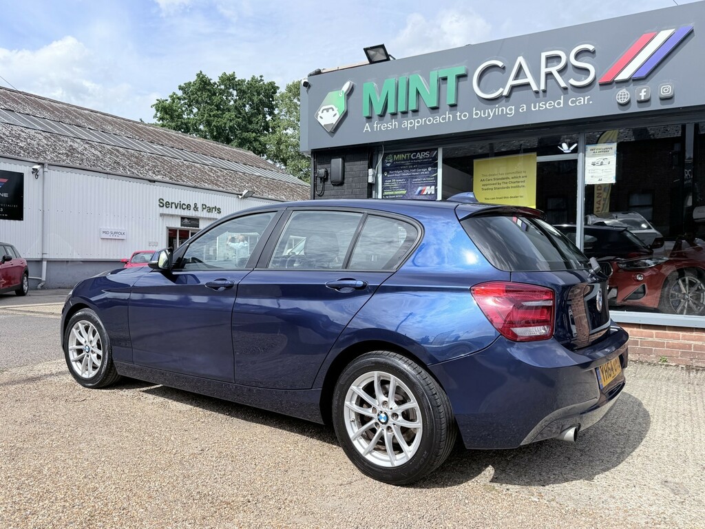 BMW 1 Series 1.6 116D Efficientdynamics 5-Door Blue #4