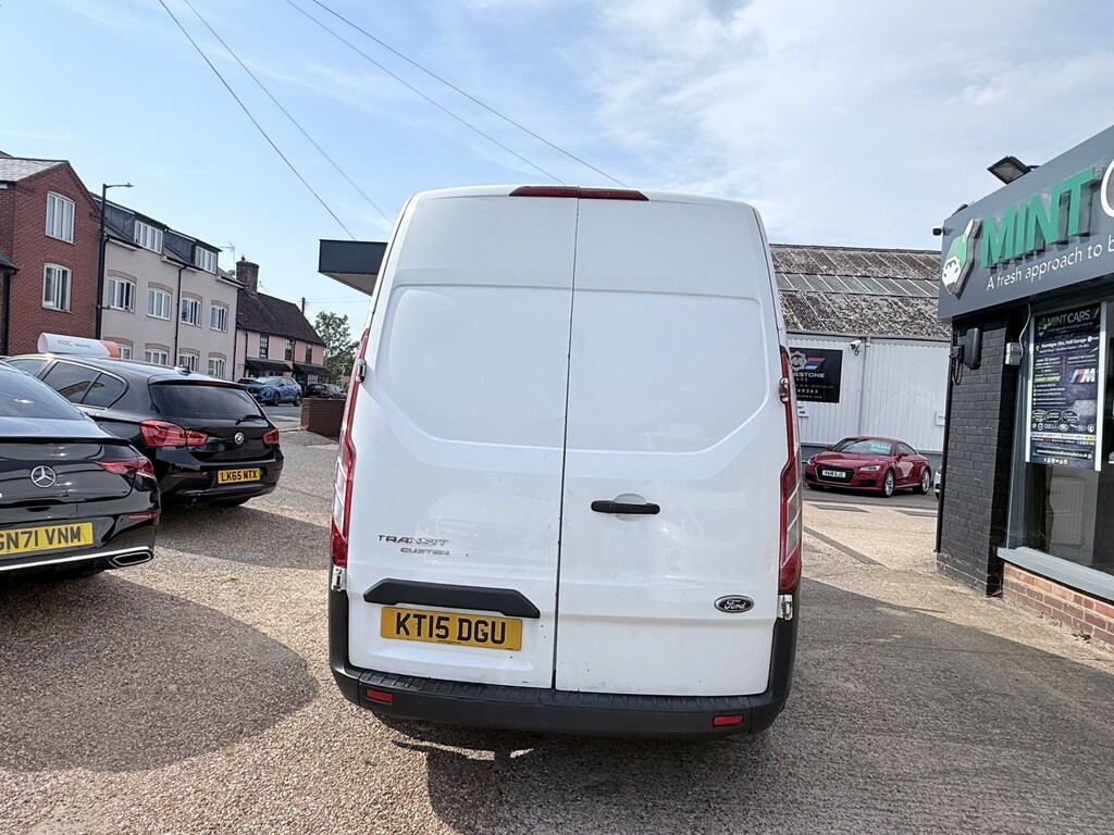 Ford Transit Custom 2.2 350 Rwd 125 Bhp L4 Xlwb Luton Van No Vat White #9