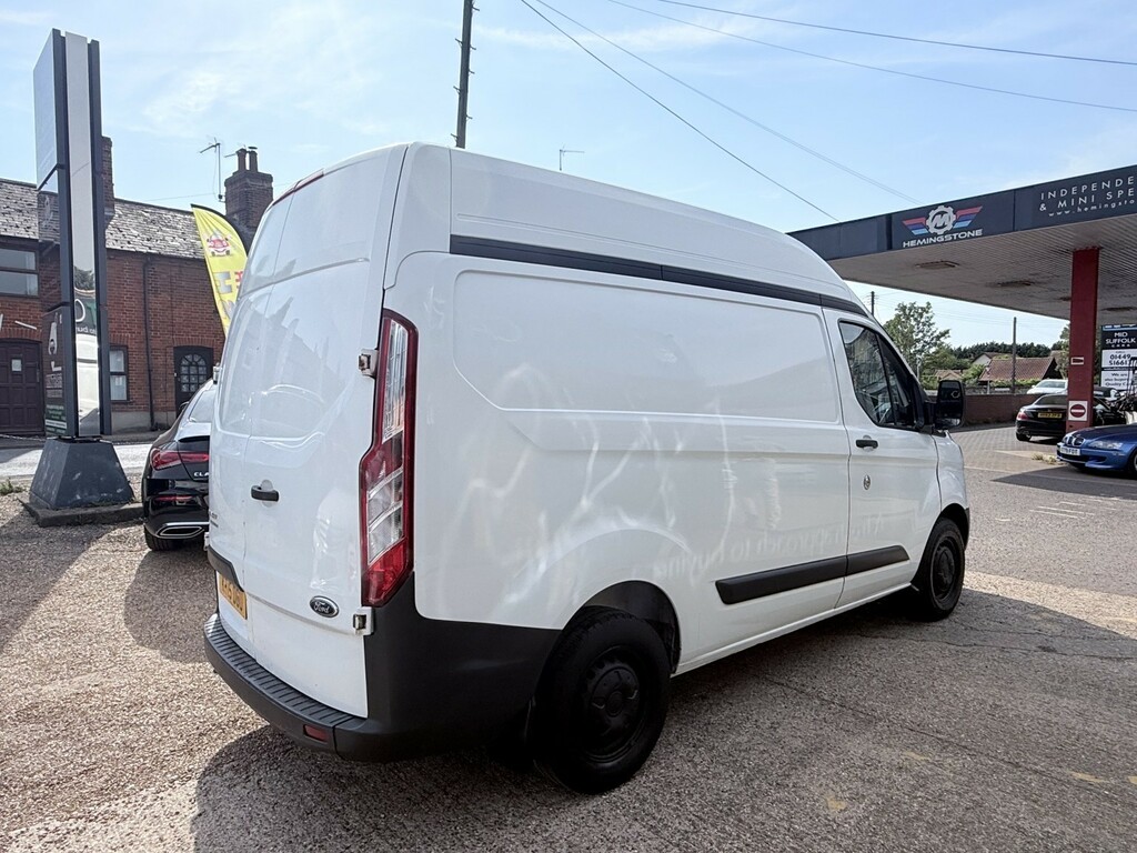 Ford Transit Custom 2.2 350 Rwd 125 Bhp L4 Xlwb Luton Van No Vat White #10