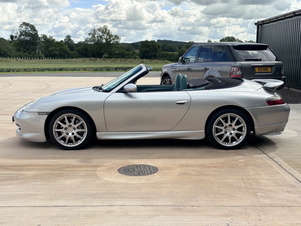 Porsche 911 Convertible 3.4 996 Carrera 4 2001Y Silver #5