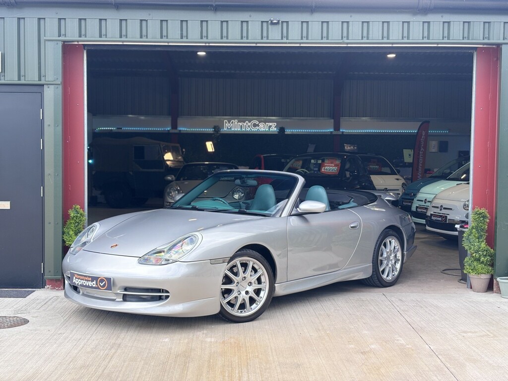 Porsche 911 Convertible 3.4 996 Carrera 4 2001Y Silver #3