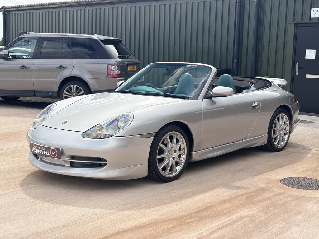 Porsche 911 Convertible 3.4 996 Carrera 4 2001Y Silver #6