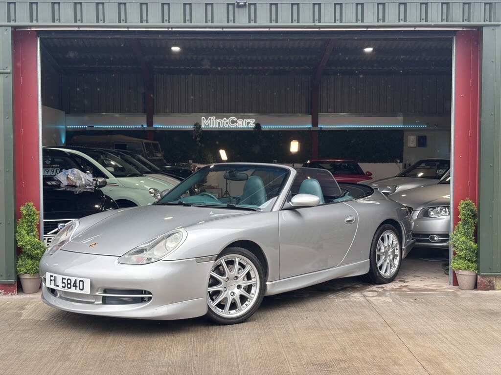Porsche 911 Convertible 3.4 996 Carrera 4 2001Y Silver #3