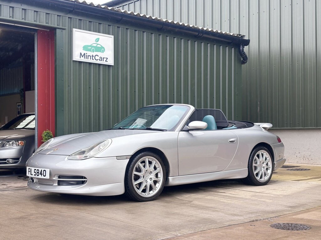 Porsche 911 Convertible 3.4 996 Carrera 4 2001Y Silver #2
