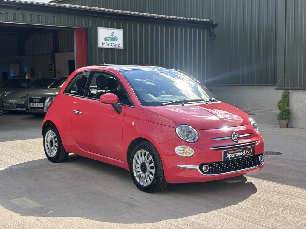 Fiat 500 Hatchback 1.2 500 My17 1.2 69Hp Lounge 2016 WP16VUO Pink #3