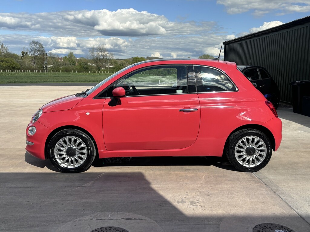 Fiat 500 Hatchback 1.2 500 My17 1.2 69Hp Lounge 2016 WP16VUO Pink #6