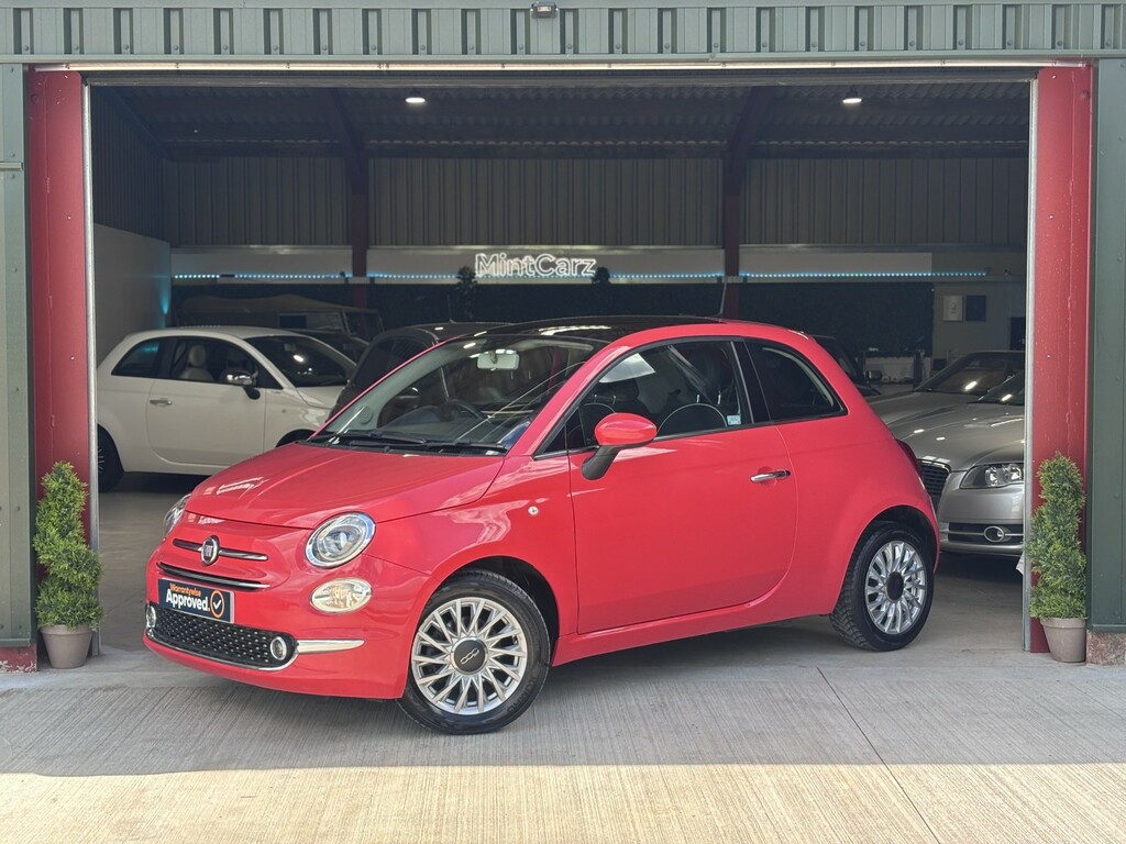 Fiat 500 Hatchback 1.2 500 My17 1.2 69Hp Lounge 2016 WP16VUO Pink #2