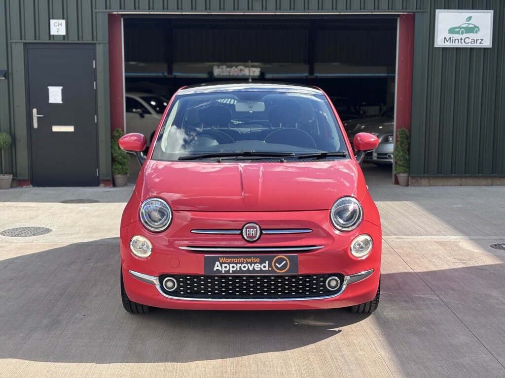 Fiat 500 Hatchback 1.2 500 My17 1.2 69Hp Lounge 2016 WP16VUO Pink #4