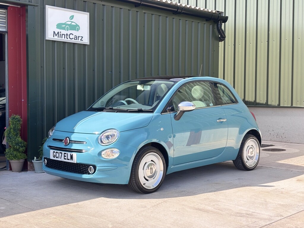 Fiat 500 Hatchback 1.2 500 My17 1.2 69Hp Anniversario 2017 Green