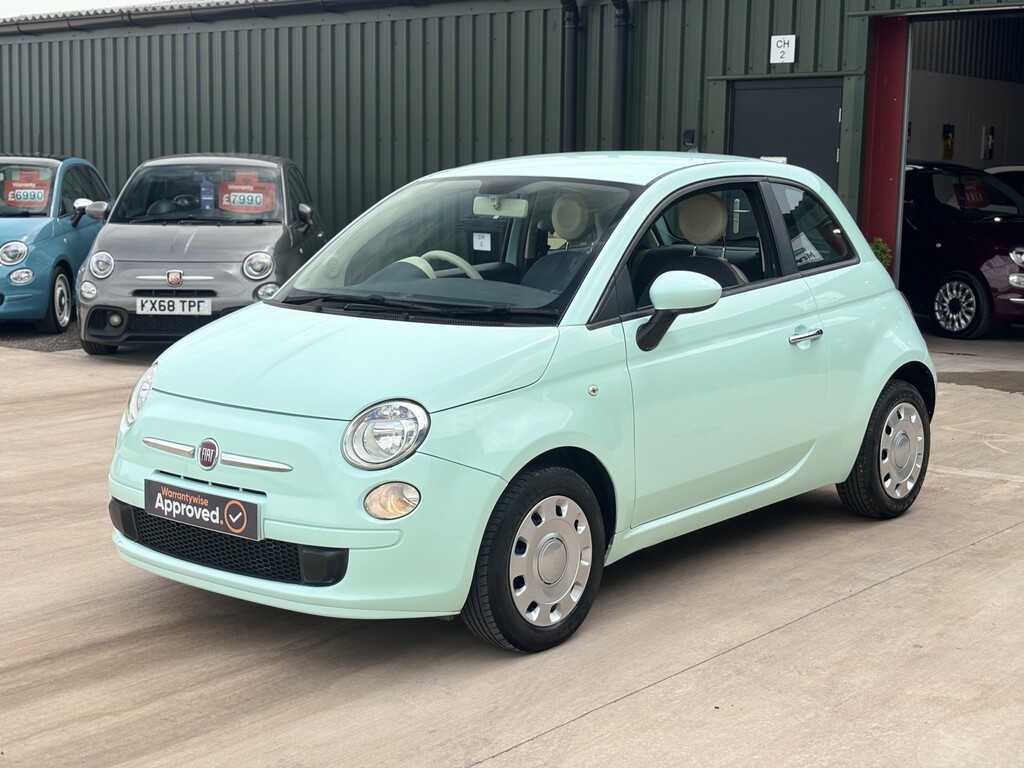 Fiat 500 Hatchback 1.2 500 1.2 69Hp Pop 2014 NU64NDJ Green #5