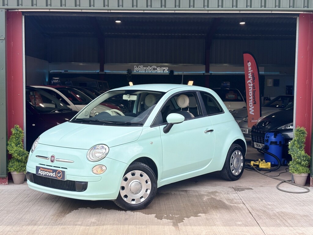 Fiat 500 Hatchback 1.2 500 1.2 69Hp Pop 2014 NU64NDJ Green #2