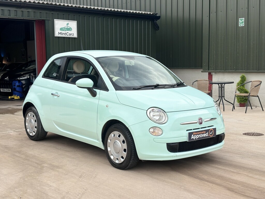 Fiat 500 Hatchback 1.2 500 1.2 69Hp Pop 2014 NU64NDJ Green #3