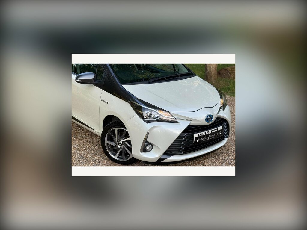 Toyota Yaris 1.5 Vvt-h Y20 Hatchback Hybrid E-cvt Eu White #4