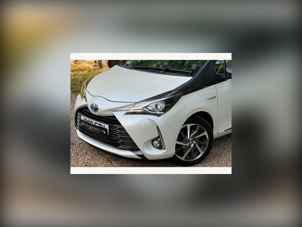 Toyota Yaris 1.5 Vvt-h Y20 Hatchback Hybrid E-cvt Eu White #6