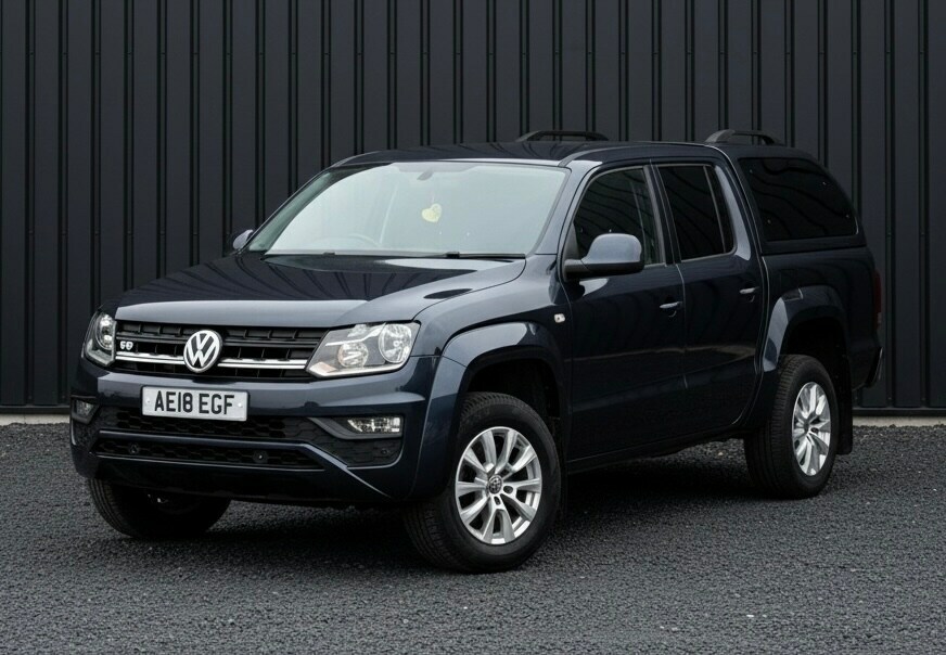 Volkswagen Amarok Dcab Pick Up Trendline 3.0 V6 Tdi 204 Bmt 4M AE18EGF Blue #2