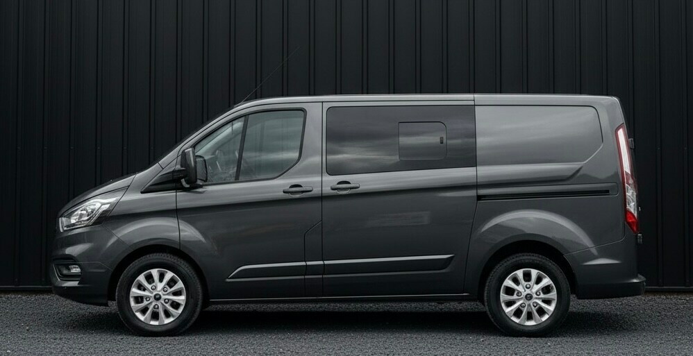 Ford Transit Custom 2.0 Ecoblue 130Ps Low Roof Limited Van MK68MGJ Grey #5