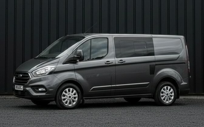 Ford Transit Custom 2.0 Ecoblue 130Ps Low Roof Limited Van MK68MGJ Grey #4