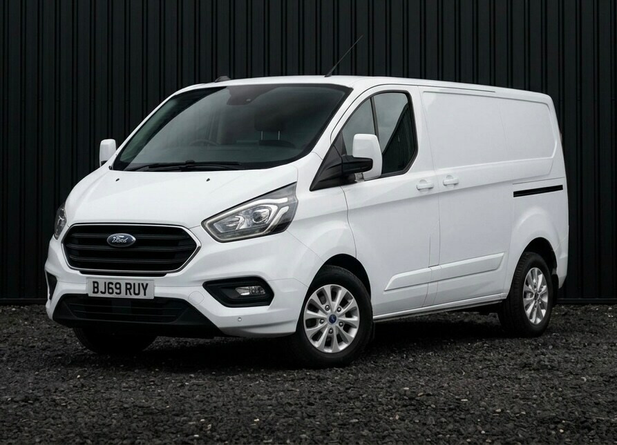 Ford Transit Custom 2.0 Ecoblue 130Ps Low Roof Limited Van BJ69RUY White #2