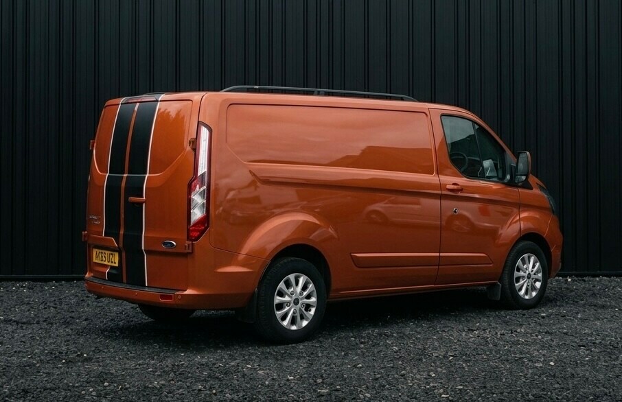 Ford Transit Custom 2.0 Ecoblue 130Ps Low Roof Limited Van WK69UZL Orange #6