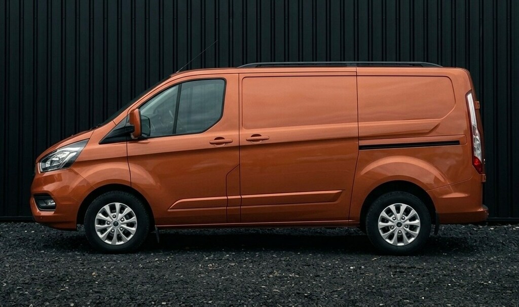 Ford Transit Custom 2.0 Ecoblue 130Ps Low Roof Limited Van WK69UZL Orange #4
