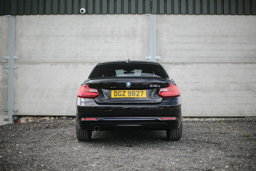 BMW 2 Series Gran Coupe Coupe 2.0 218D Sport Coupe 2016 Black #6