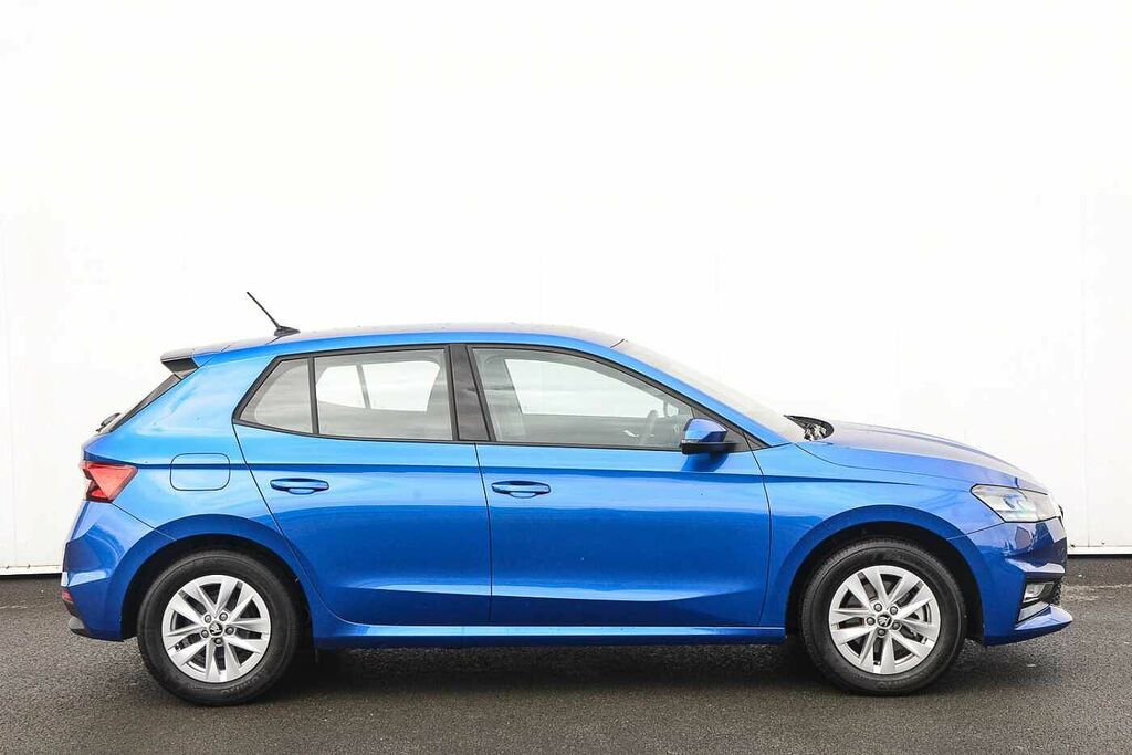 Skoda Fabia 1.0 Tsi 116 Se Edition Dsg FY25ATZ Blue #4