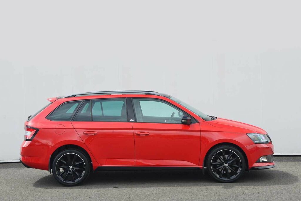 Skoda Fabia 1.2 Tsi Monte Carlo YD66AYX Red #4