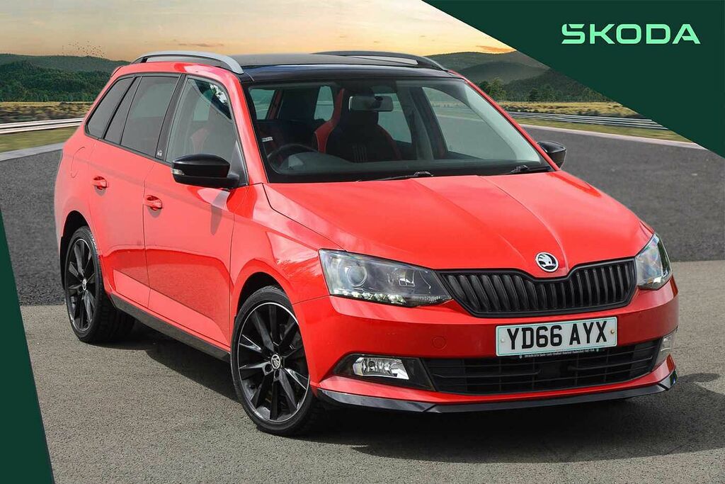 Skoda Fabia 1.2 Tsi Monte Carlo Red