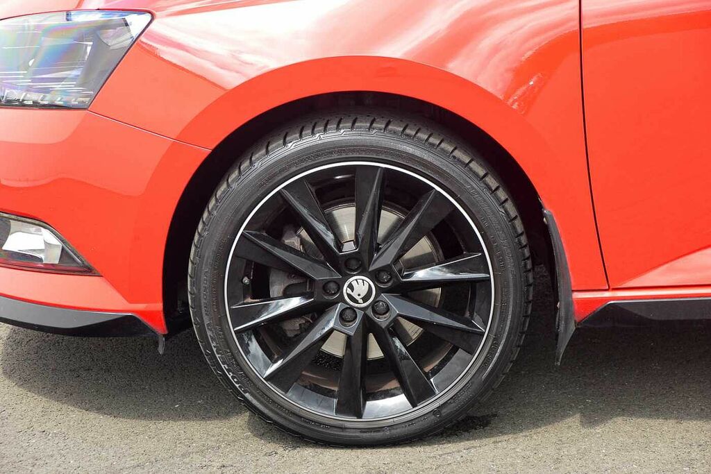 Skoda Fabia 1.2 Tsi Monte Carlo YD66AYX Red #5