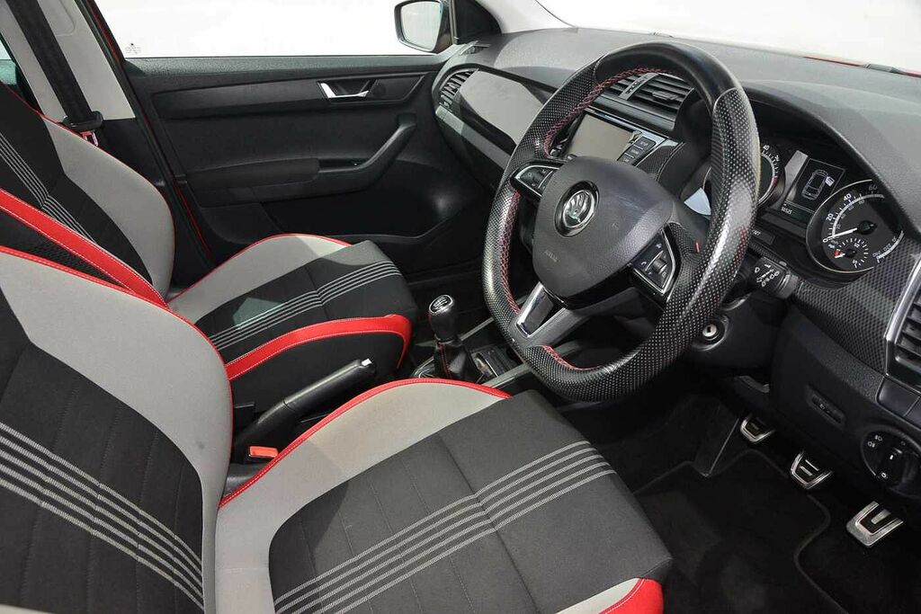 Skoda Fabia 1.2 Tsi Monte Carlo YD66AYX Red #6