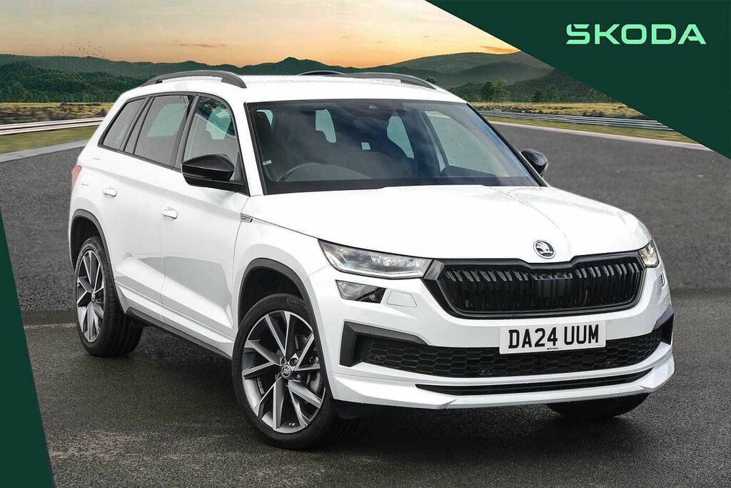 Skoda Kodiaq 1.5 Tsi Sport Line Dsg 7 Seat White
