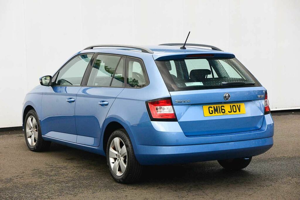 Skoda Fabia 1.2 Tsi 90 Se GM16JOV Blue #3