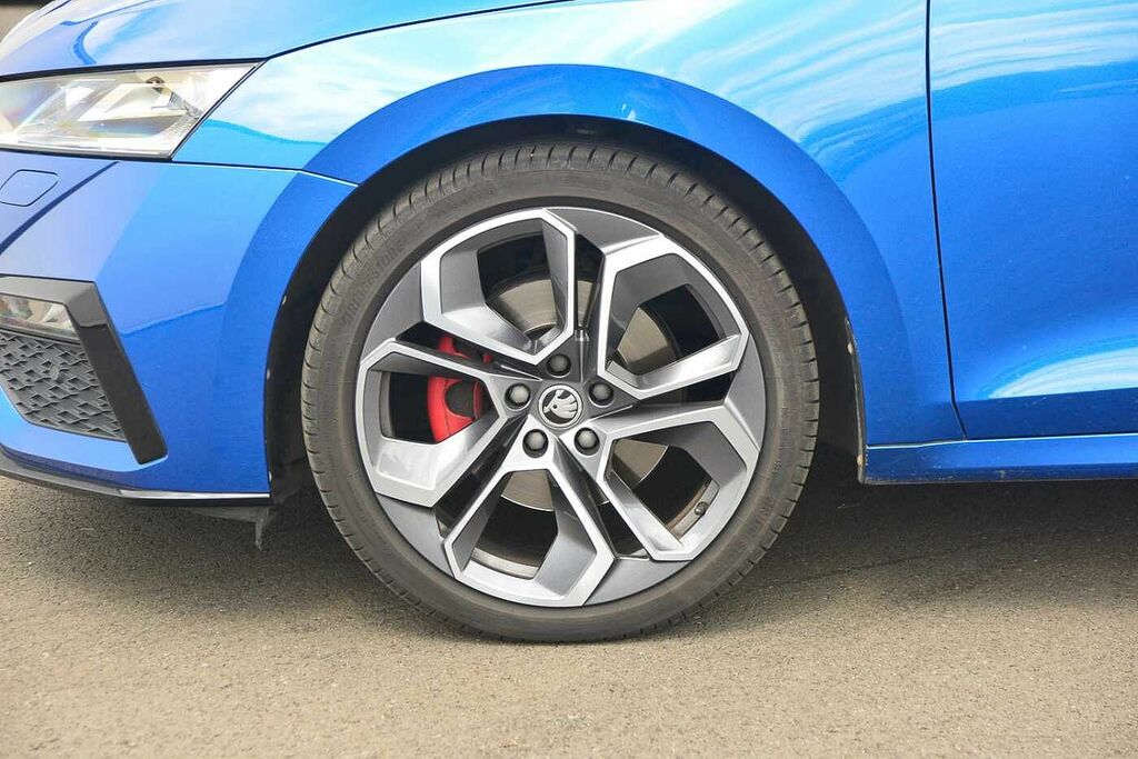 Skoda Octavia 2.0 Tdi 200 Vrs Dsg DE72HZU Blue #5