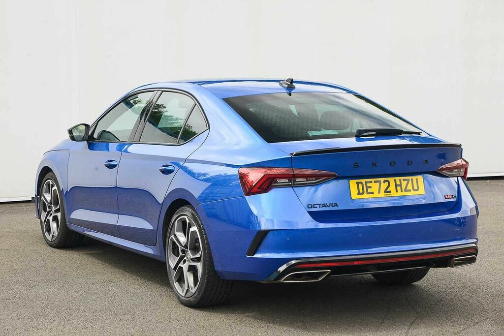 Skoda Octavia 2.0 Tdi 200 Vrs Dsg DE72HZU Blue #3