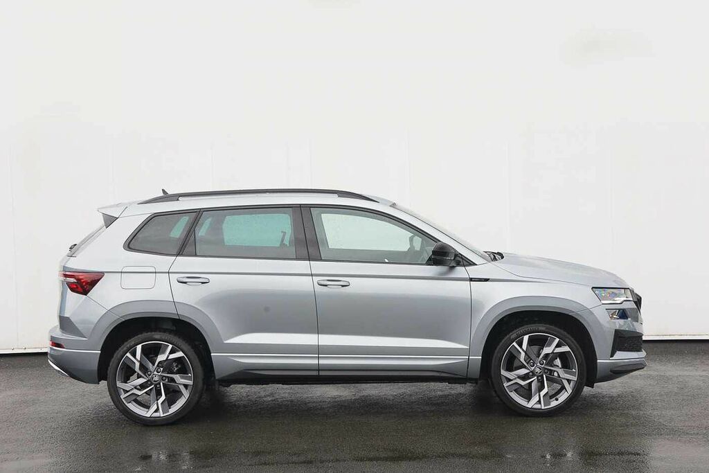 Skoda Karoq 1.5 Tsi Sportline Edition Dsg DG26HRE Silver #4