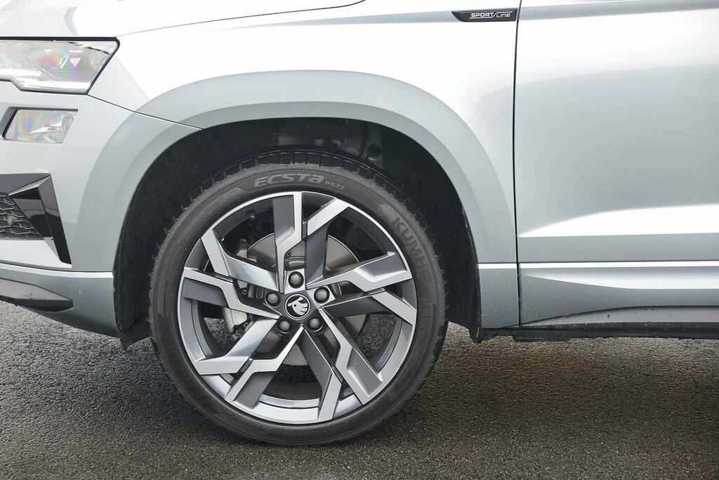 Skoda Karoq 1.5 Tsi Sportline Edition Dsg DG26HRE Silver #5