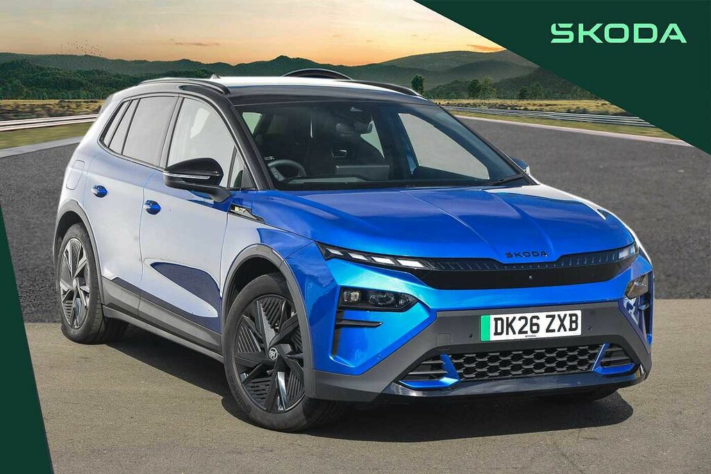 Skoda Elroq 250Kw Vrs 84Kwh 4X4 Blue