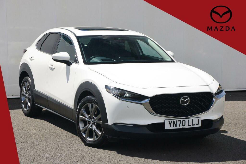 Mazda CX-30 2.0 Skyactiv-x Mhev Sport Lux Awd YN70LLJ White