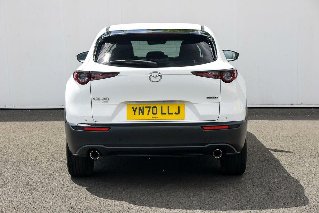Mazda CX-30 2.0 Skyactiv-x Mhev Sport Lux Awd YN70LLJ White #4
