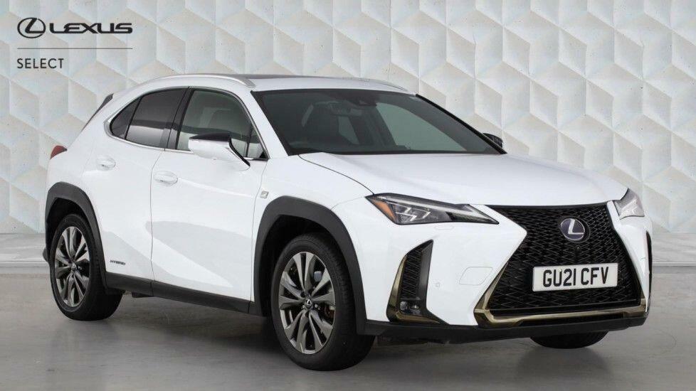Lexus UX 250H E4 2.0 F-sport Cvt Premium Plussunroof White