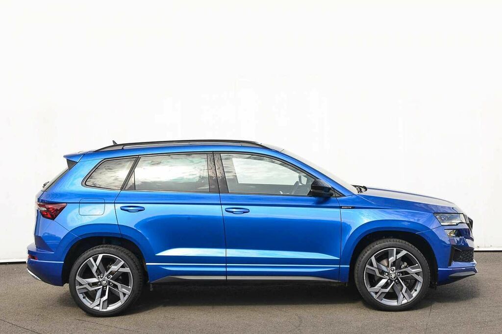 Skoda Karoq 1.5 Tsi Sportline Edition Dsg DK75ZZB Blue #4