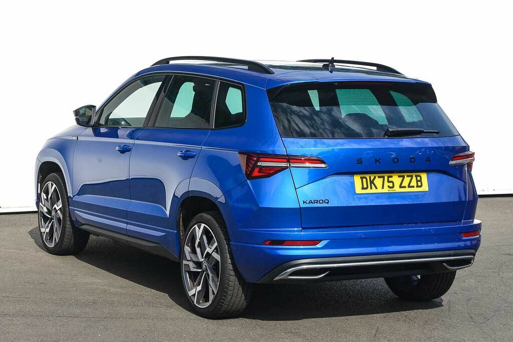 Skoda Karoq 1.5 Tsi Sportline Edition Dsg DK75ZZB Blue #3
