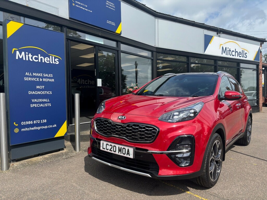 Kia Sportage 1.6 Crdi 48V Isg Gt-line S Dct Awd Red