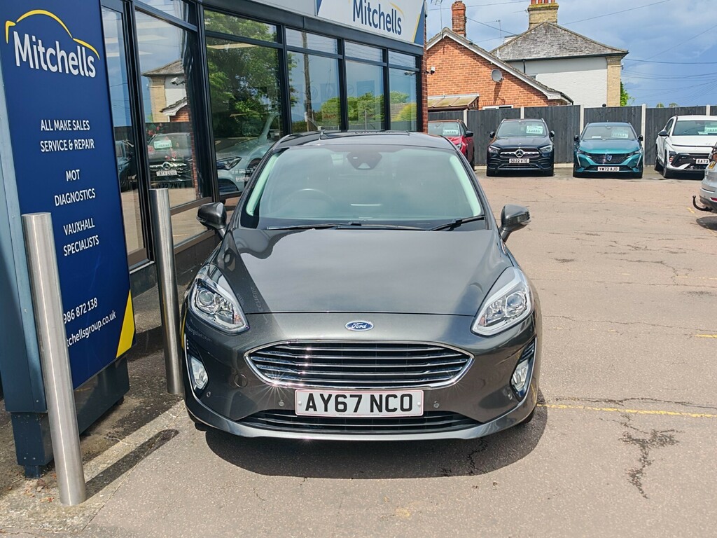 Ford Fiesta 1.0 Ecoboost Titanium AY67NCO Grey #2