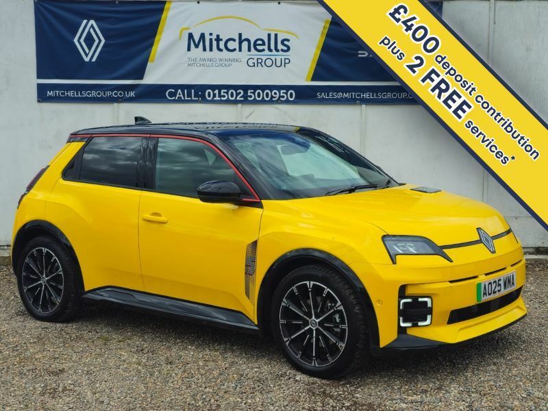 Renault 5 E-Tech 110Kw Iconic Five Comfort Range 52Kwh Black