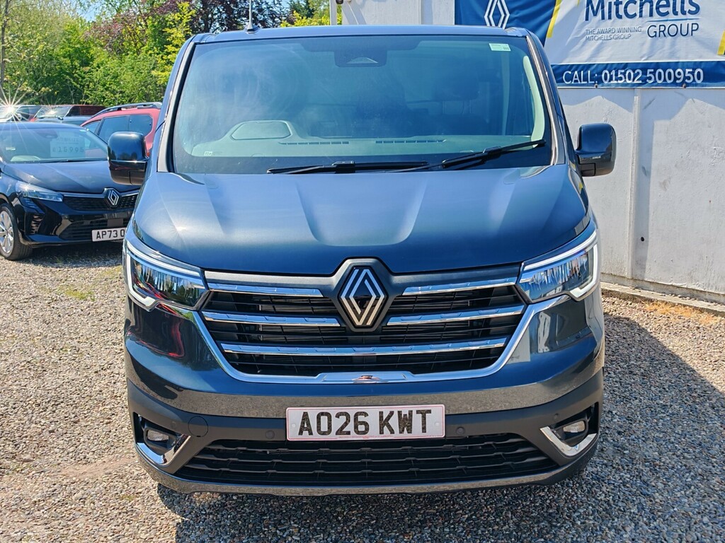 Renault Trafic Sl30 Blue Dci 150 Extra Sport Safety Van Grey #4