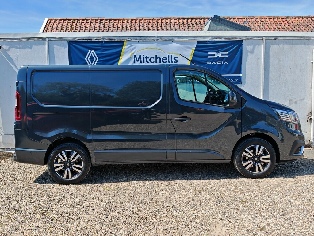 Renault Trafic Sl30 Blue Dci 150 Extra Sport Safety Van Grey #2