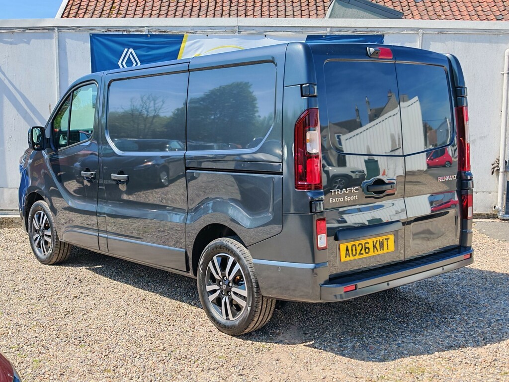 Renault Trafic Sl30 Blue Dci 150 Extra Sport Safety Van Grey #3